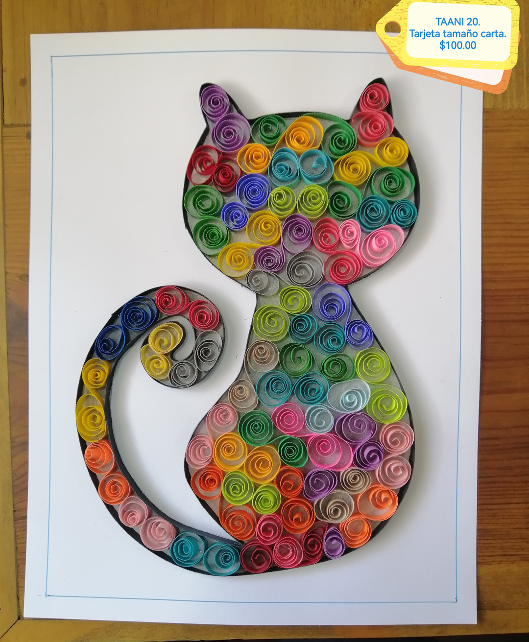 Tarjeta de animalito
